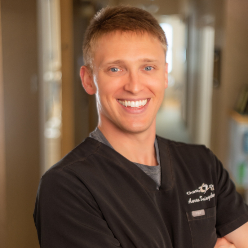 Chaska dentist Doctor Aaron B Swingdorf smiling